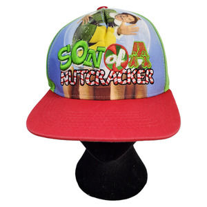 ELF Son of a Nutcracker Christmas Holiday Movie Cap Hat‎ Mens One Size Snapback